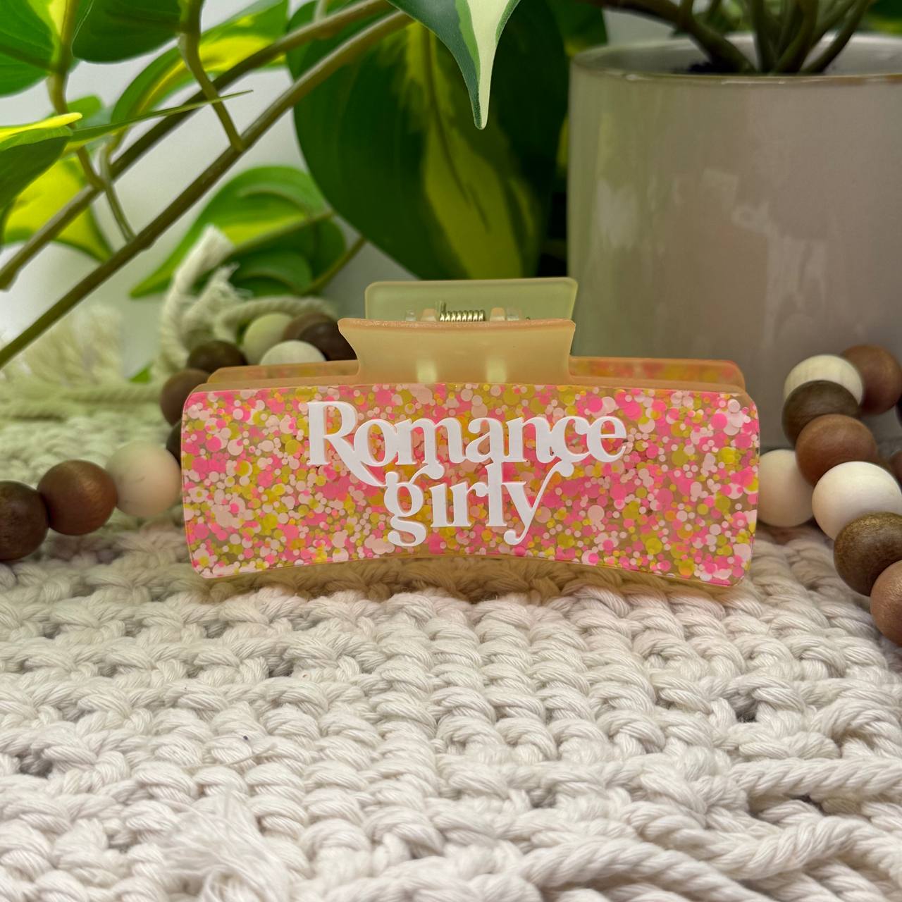Romance Girly Claw Clip