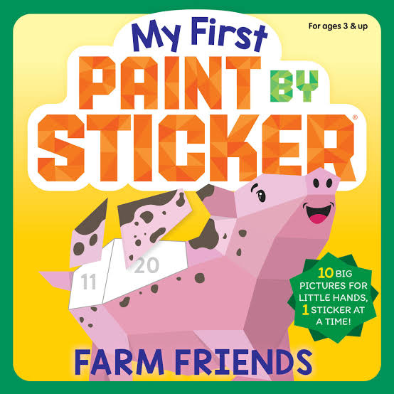 My First Paint by Sticker Farm Friends