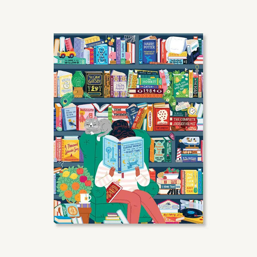 50 Must-Read Books of the World Bucket List 1000-piece Jigsaw Puzzle