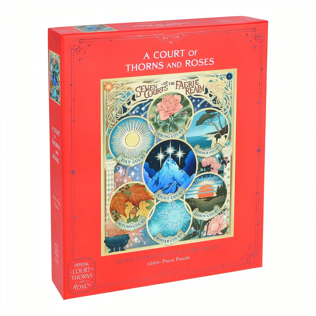 A Court of Thorns and Roses: Official Seven Courts of the Faerie Realm 1000-Piece Puzzle