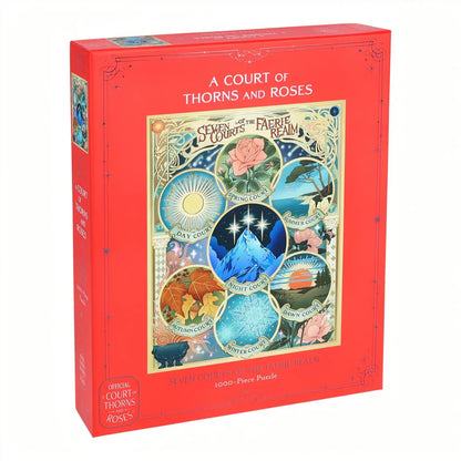 A Court of Thorns and Roses: Official Seven Courts of the Faerie Realm 1000-Piece Puzzle