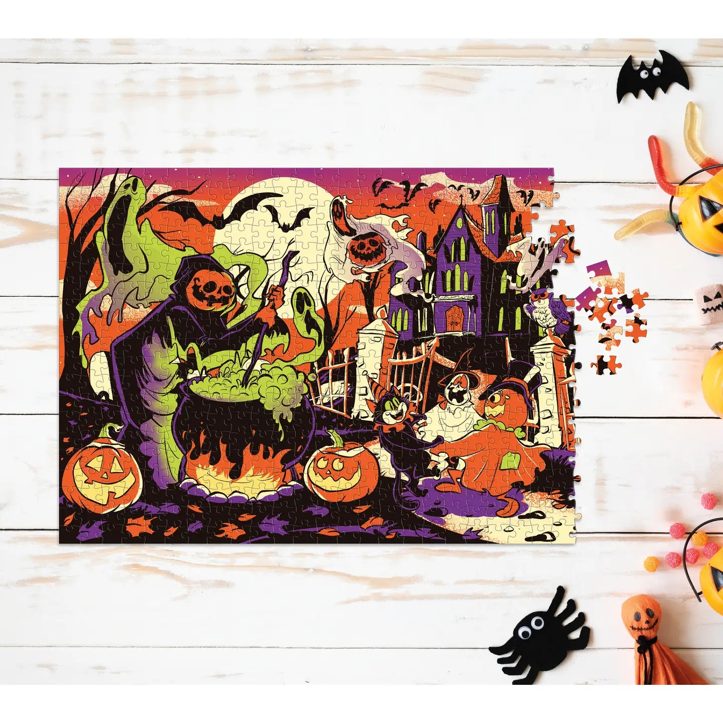 A Haunted Halloween 500-piece Jigsaw Puzzle