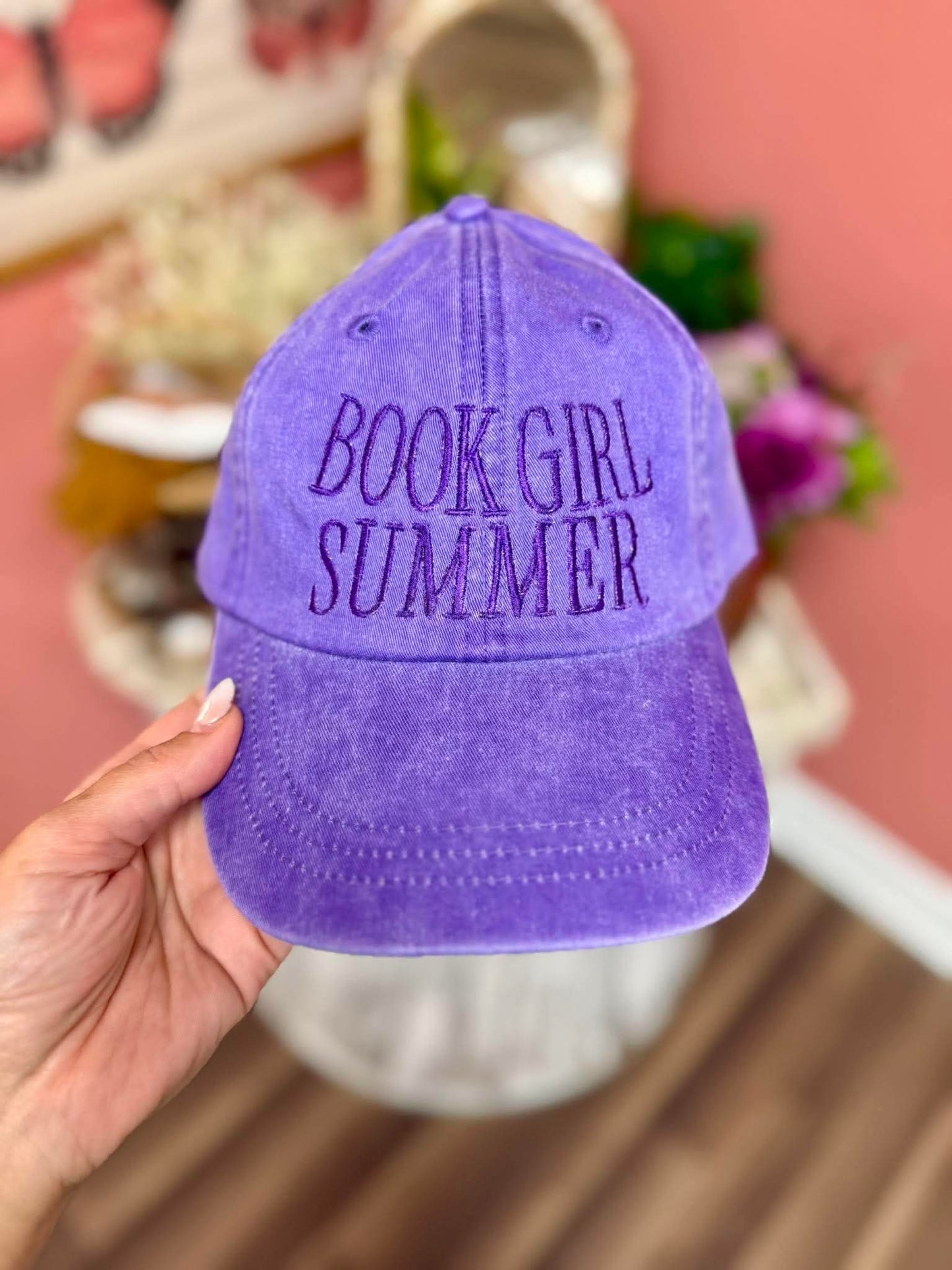 Book Girl Summer Hat