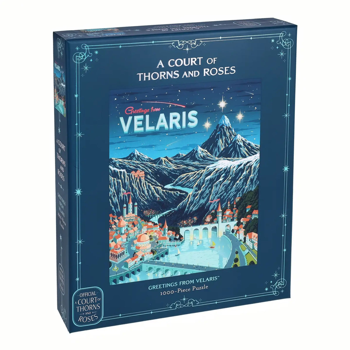 A Court of Thorns and Roses: Official Greetings from Velaris 1000-Piece Puzzle