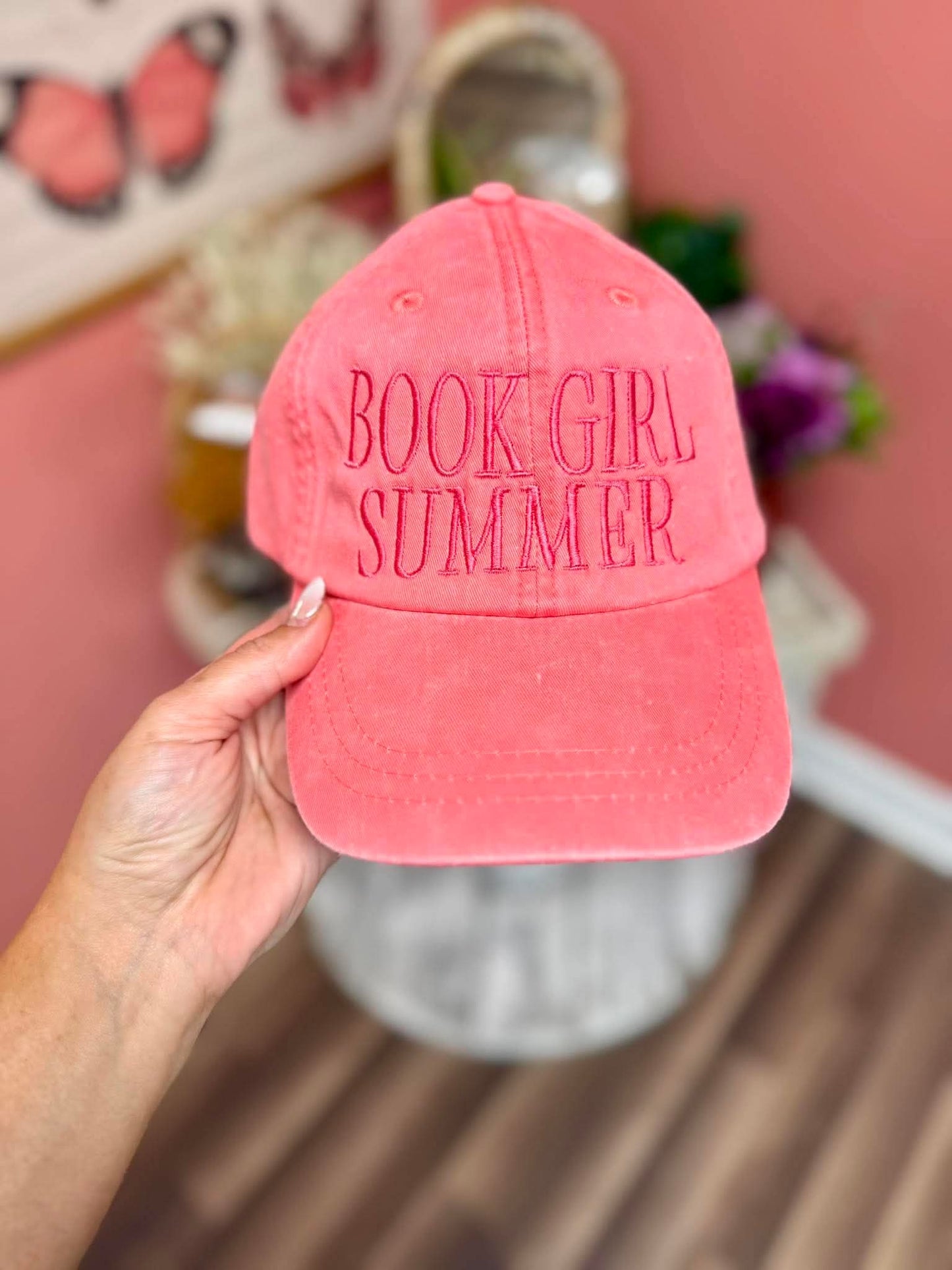 Book Girl Summer Hat